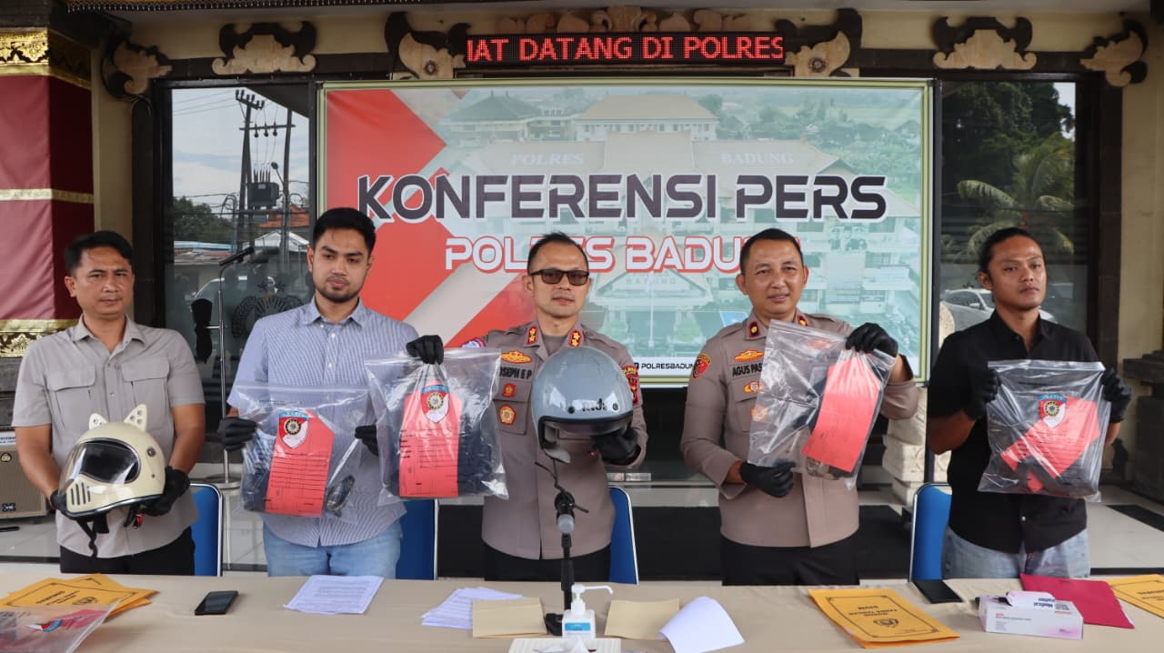 Dua Kasus Besar Diungkap Polres Badung, Tiga Residivis Dibekuk Saat Hendak Kabur