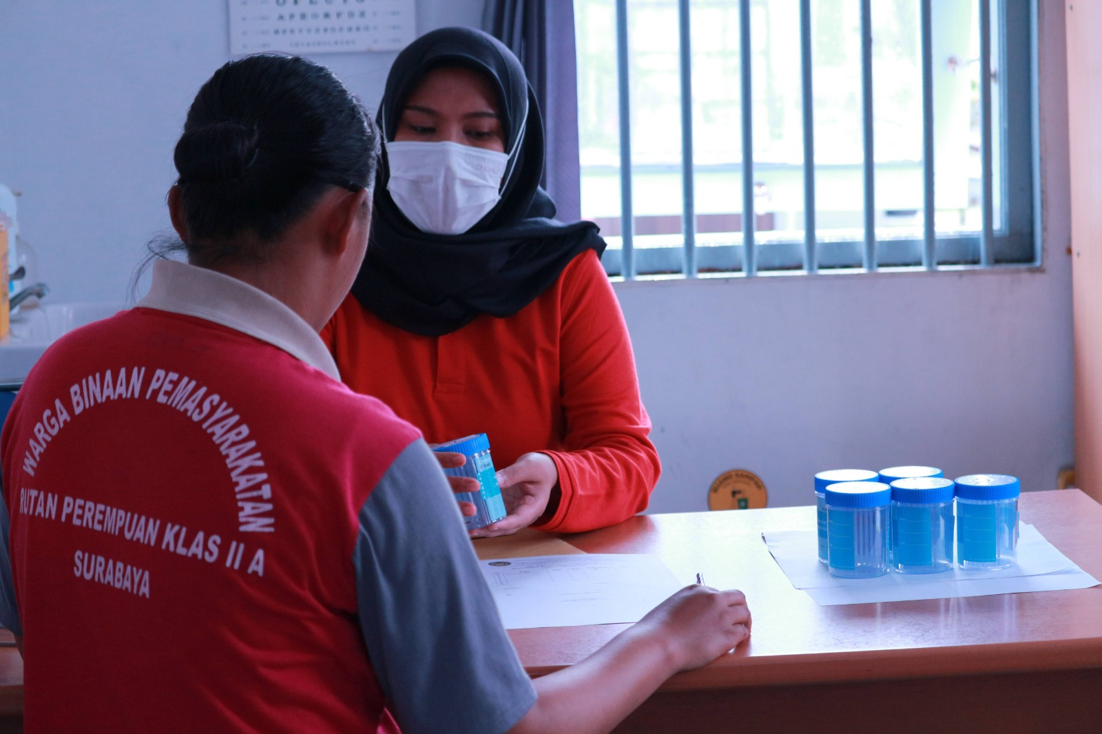 Tanpa Celah untuk Barang Terlarang, Tes Urine Digelar Secara Acak di Rutan