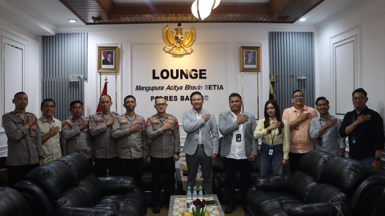 Kapolres Badung Terima Audiensi BRI KC Denpasar Gajah Mada, Perkuat Sinergi Kelembagaan