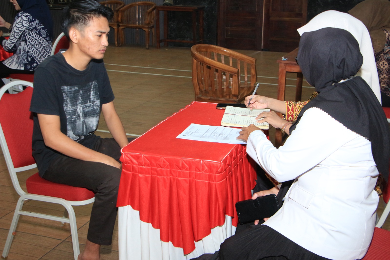 Pastikan Syarat Terpenuhi, Warga Binaan Lapas I Madiun Ikuti Litmas Oleh Bapas Madiun