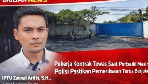 Pekerja Kontrak Tewas Saat Perbaiki Mesin di PT AFU, Kasat Reskrim Akan Terus Lakukan Pemeriksaan