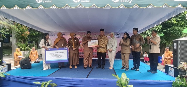 Anggota DPR-RI Bambang Haryo Gandeng BRI, Salurkan Bantuan untuk SDN Airlangga I Surabaya