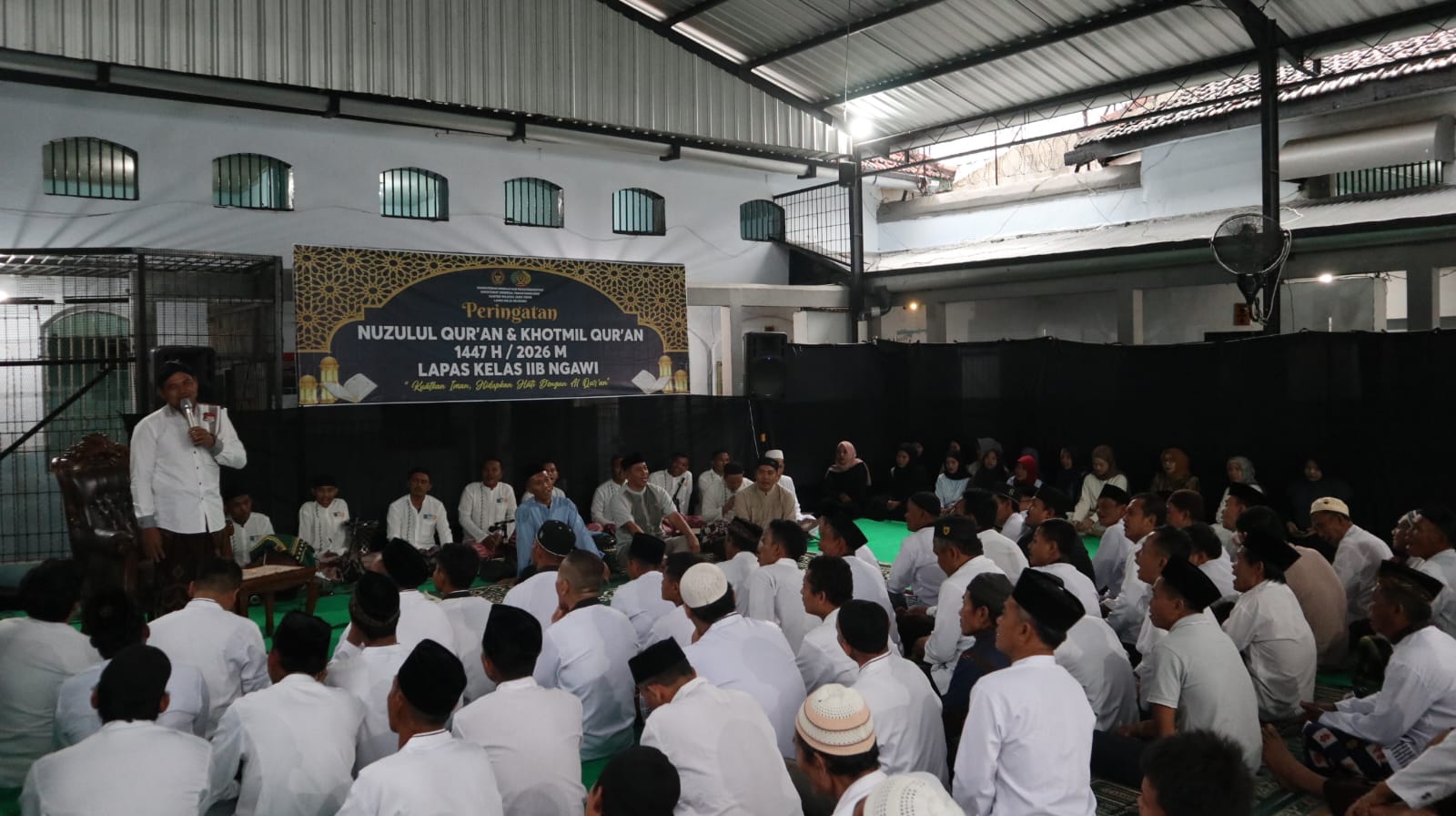 Tingkatkan Keimanan di Bulan Ramadhan,Lapas Ngawi Peringati Nuzulul Qur’an 1447 H