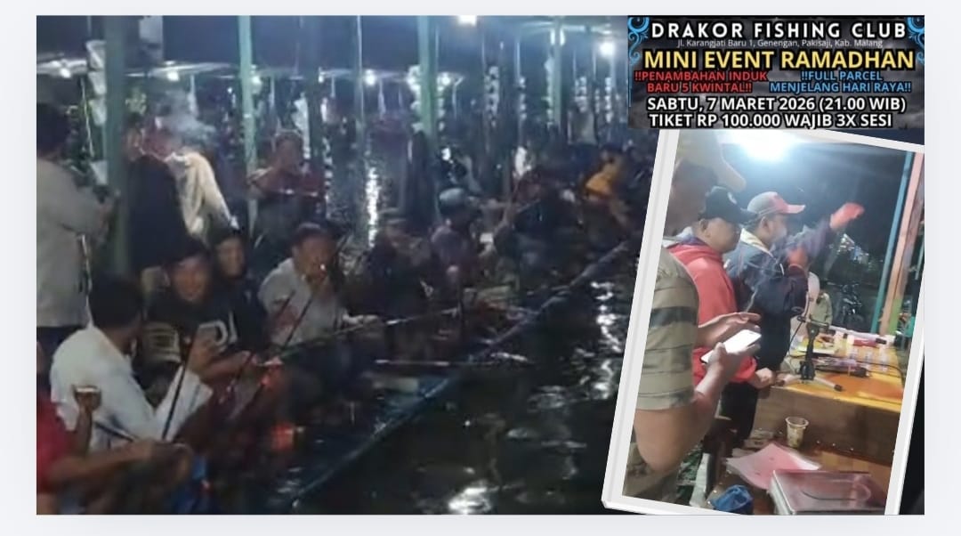 Lomba Mancing Dibubarkan Anggota Polisi Pakisaji, Pengelola Singgung Dugaan Jatah Keamanan