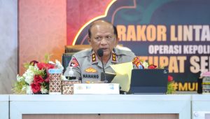 Pimpin Rakor Lintas Sektoral Jelang Operasi Ketupat Semeru 2026, Kapolda Jatim Tekankan Sinergi Pengamanan Nyepi dan Idul Fitri
