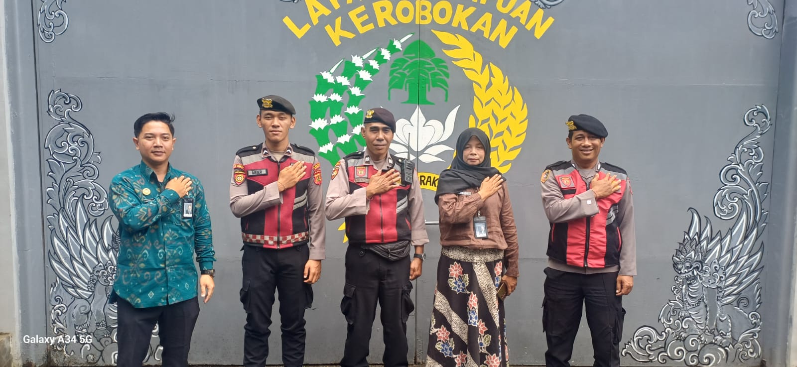 Polsek Kuta Utara Tingkatkan Patroli Keamanan di Lapas Kerobokan