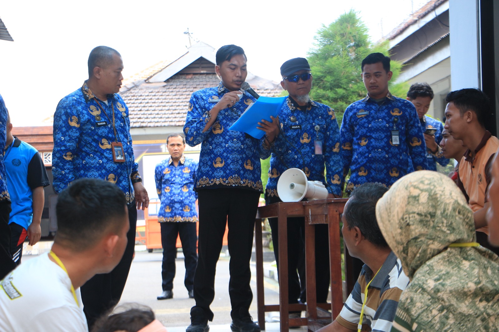 Tingkatkan Pemahaman Pengunjung, Lapas I Madiun Sosialisasikan Mekanisme Kunjungan Idul Fitri 1447 H Kepada Warga Binaan dan Keluarga