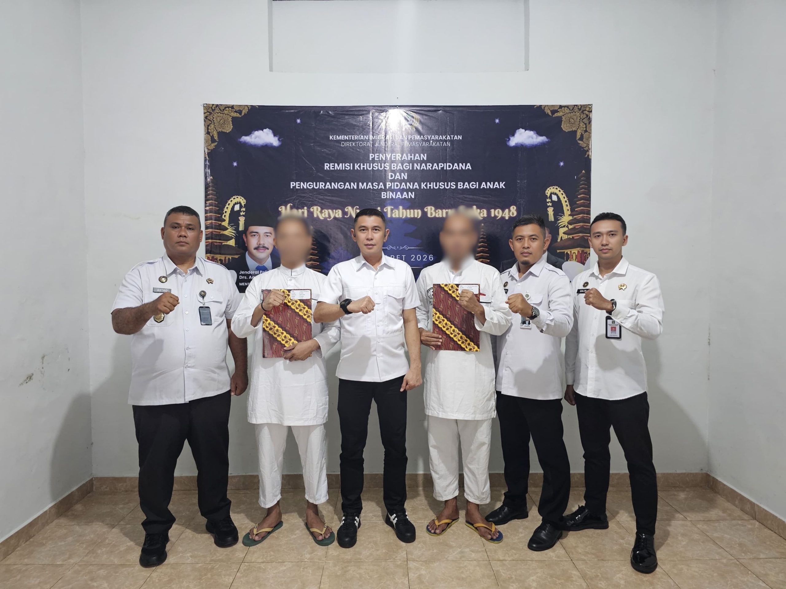 Momentum Nyepi 2026, Lapas Jember Berikan Remisi Kepada Warga Binaan