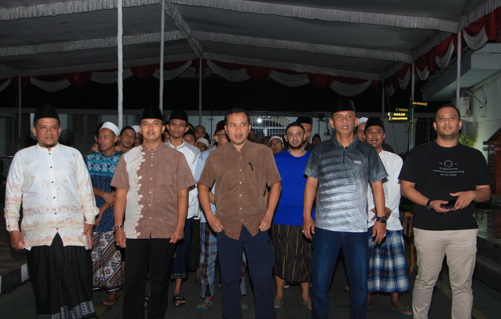 Gema Takbir di Balik Jeruji, Warga Binaan Lapas I Madiun Laksanakan Takbir Keliling