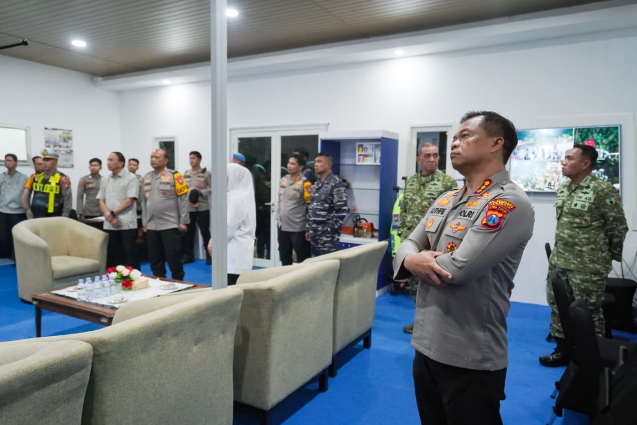 Kapolrestabes Surabaya Kombespol Luthfi Sulistiawan Pastikan Keamanan Malam Takbiran dan Kelancaran Arus Mudik 2026