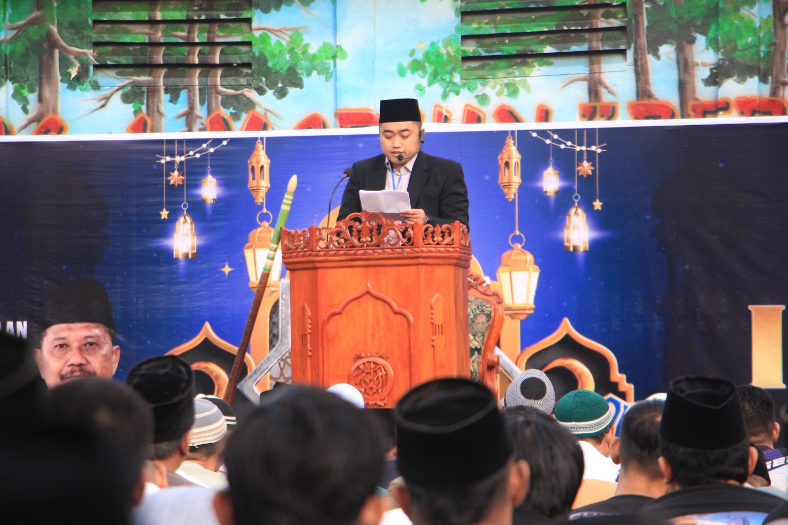 Menguatkan Iman di Hari Kemenangan, Ribuan Warga Binaan Lapas I Madiun Laksanakan Sholat Ied
