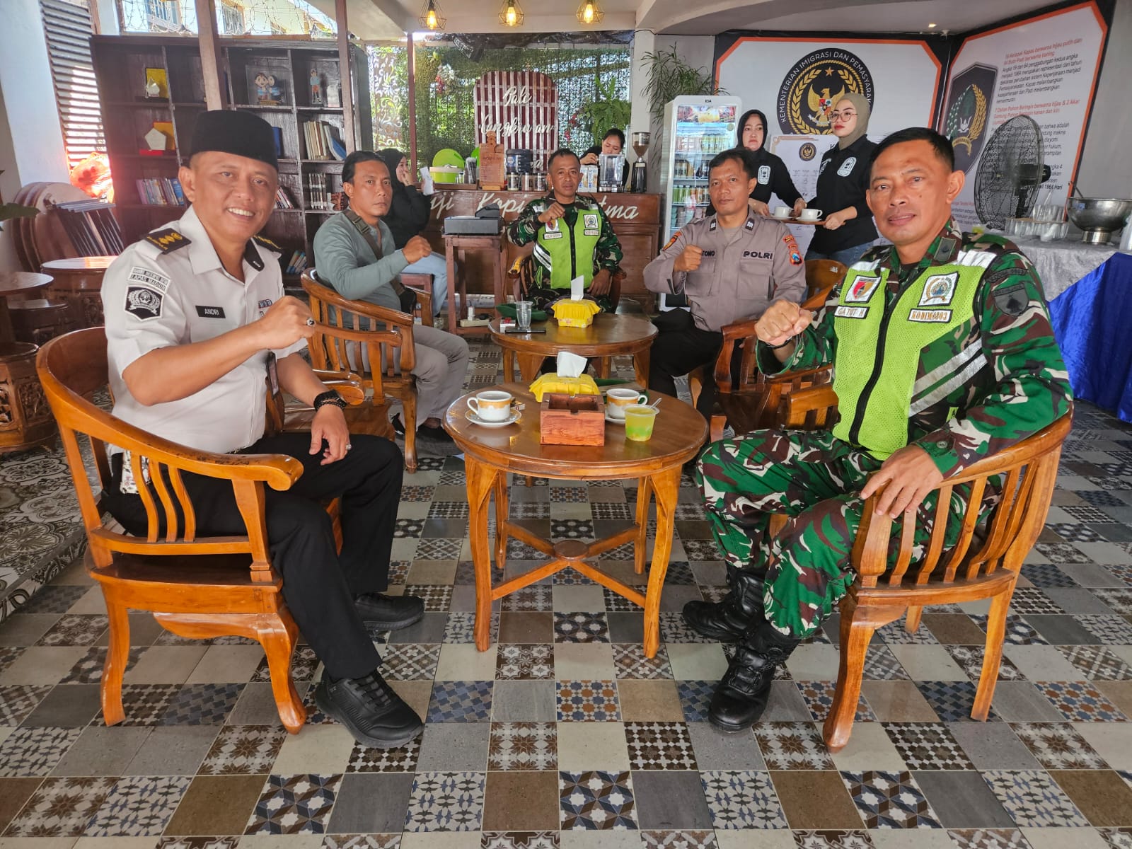 Jamin Keamanan Kunjungan, Lapas I Madiun Libatkan TNI-Polri