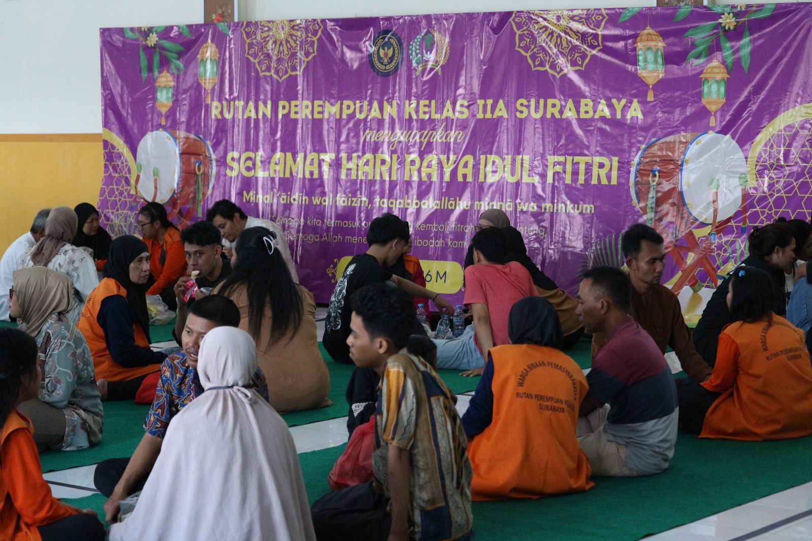 Pelayanan Kunjungan Prima di Hari Pertama Lebaran, Rutan Perempuan Surabaya Tambah Sesi Demi Warga Binaan