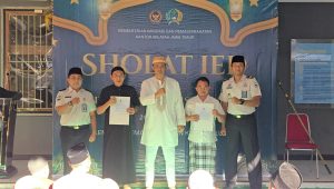 Lapas Kelas IIB Lumajang Gelar Sholat Idul Fitri dan Serahkan Remisi Khusus Hari Raya