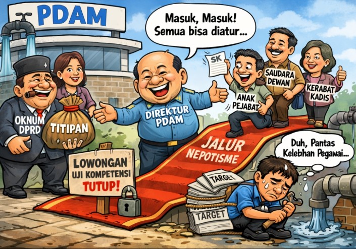 Jumlah Karyawan PDAM Disorot, Dugaan “Titipan” Menguat, Aliansi Madura Indonesia Tantang Transparansi Rekrutmen