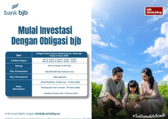 Investasi ESG Makin Dilirik, bank bjb Hadirkan Obligasi Berkelanjutan 2026