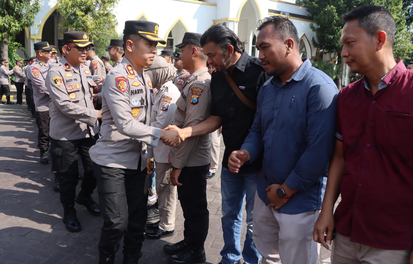 Kapolres Pasuruan Sidak Cek Kehadiran Anggota Pasca Lebaran, Nihil Ketidakhadiran