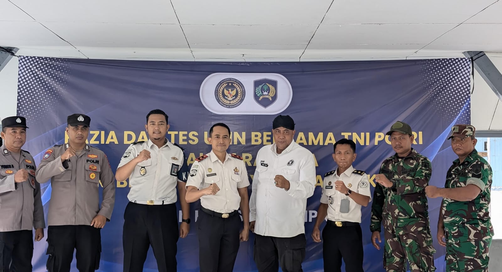 Ciptakan Rutan Bersih Halinar, Dengan Gandeng TNI-Polri Razia Jelang Hari Bhakti ke-62