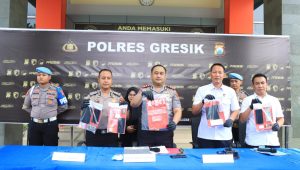 Polres Gresik Bongkar Jaringan Narkoba Lintas Pulau, 6 Tersangka Diamankan
