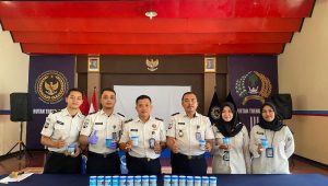 HBP ke-62, Rutan Trenggalek Tegaskan Komitmen Bebas Narkoba Lewat Tes Urine