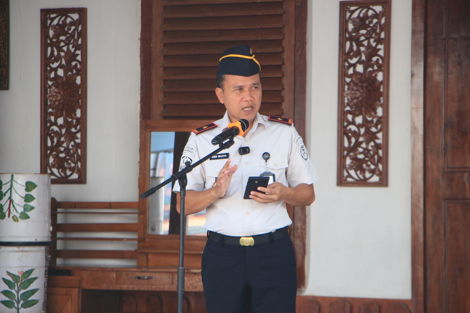 Seluruh Pegawai Dikumpulkan, Kalapas I Madiun Tegaskan Perintah Dirjenpas