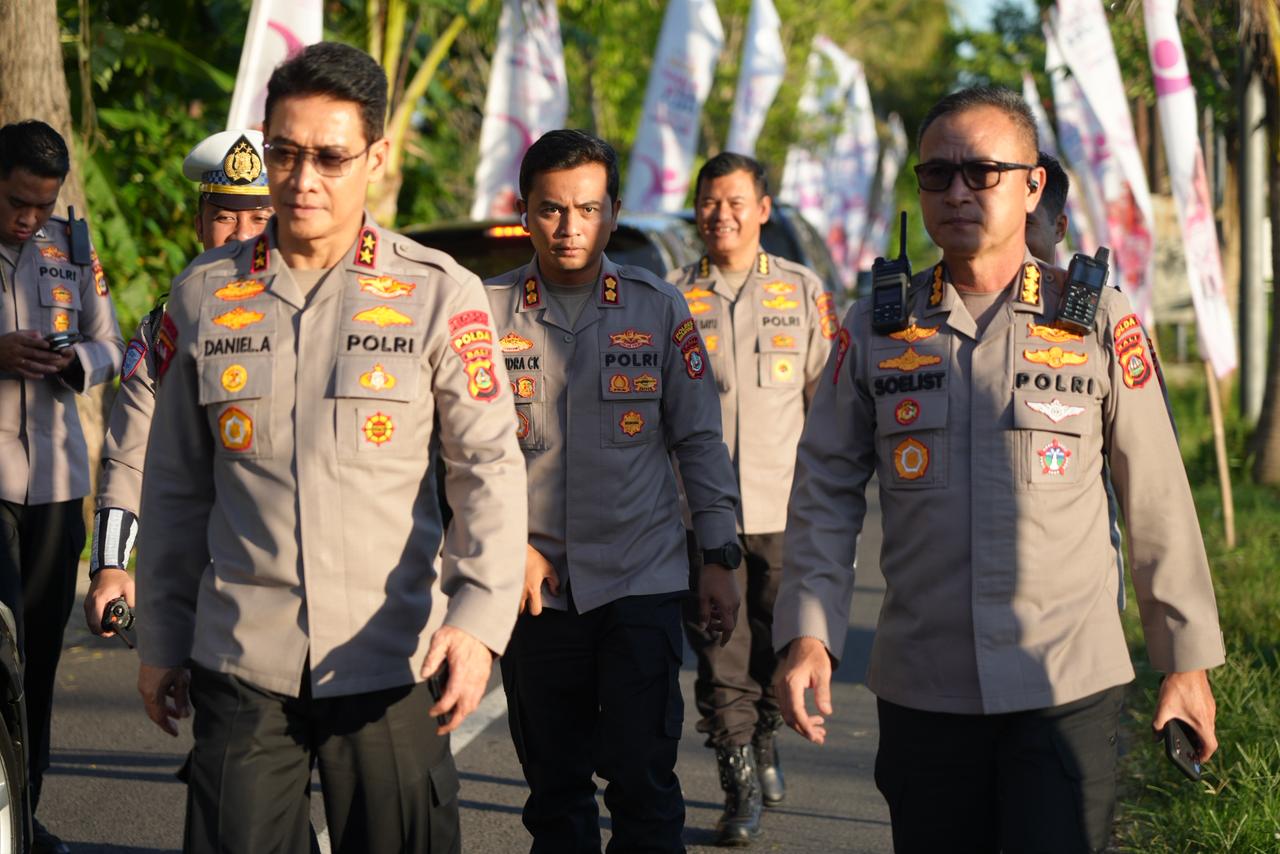 Cek Rute dan Tinjau Pengambilan Race Pack Kapolda Bali Pastikan Kemala Run 2026 Berjalan Aman Lancar