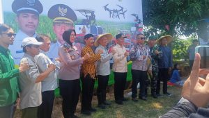 PLT Bupati Tulungagung Hadiri Panen Raya di Desa Kepuh