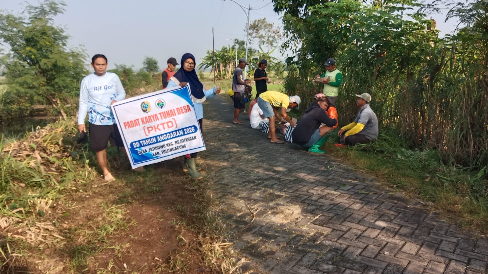 PKTD Desa Jatidowo Fokus Normalisasi Sungai, Libatkan Warga Setempat