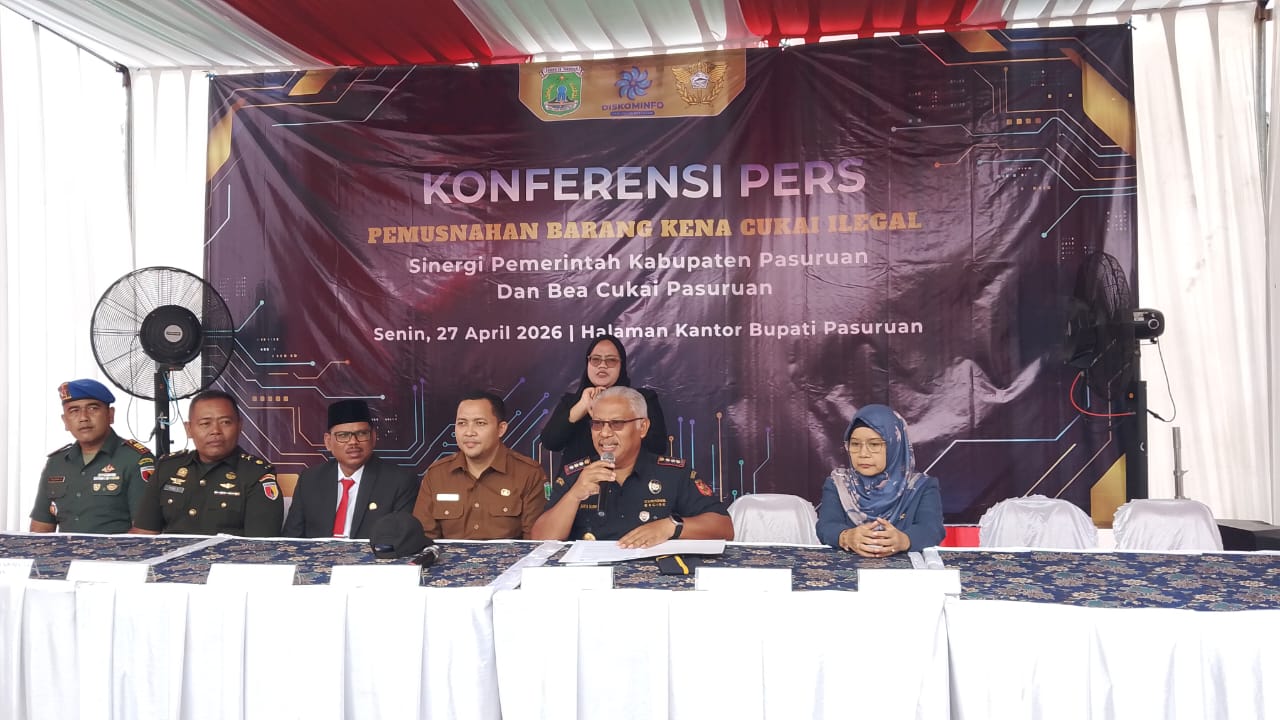 Pemkab dan Bea cukai Musnahkan 4.233.186 Batang Rokok Ilegal