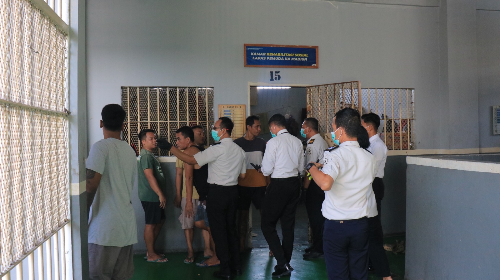 Tak Ada Ruang Untuk HALINAR! Lapas Pemuda Madiun Intensifkan Razia Mendadak