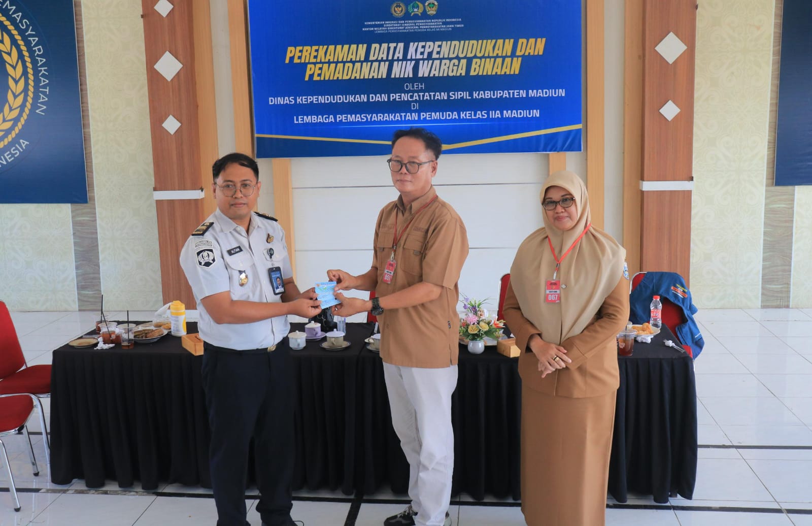 Lapas Pemuda Madiun Gandeng Dispendukcapil, Gelar Perekaman Data Kependudukan dan Pemadanan NIK Warga Binaan