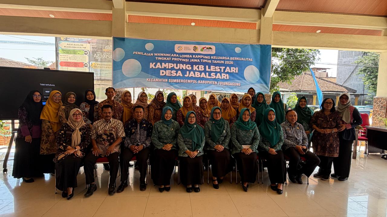 Desa Jabalsari Raih Juara 1 Lomba Kampung KB Tingkat Provinsi Jawa Timur 2026