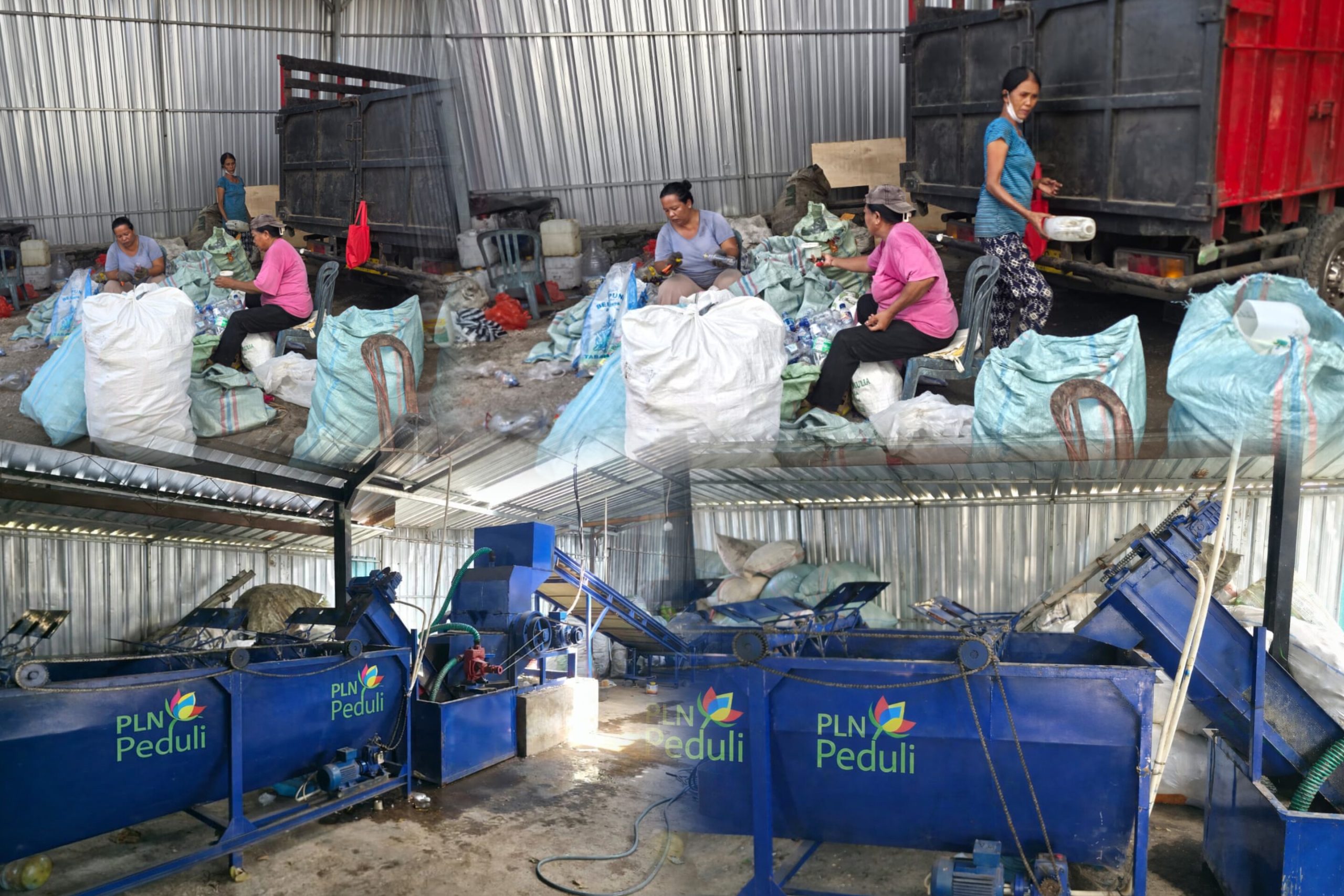 Wujudkan Bali Bersih, PLN UIP JBTB Sulap Sampah Plastik Jadi Peluang Ekonomi di Desa Nyitdah