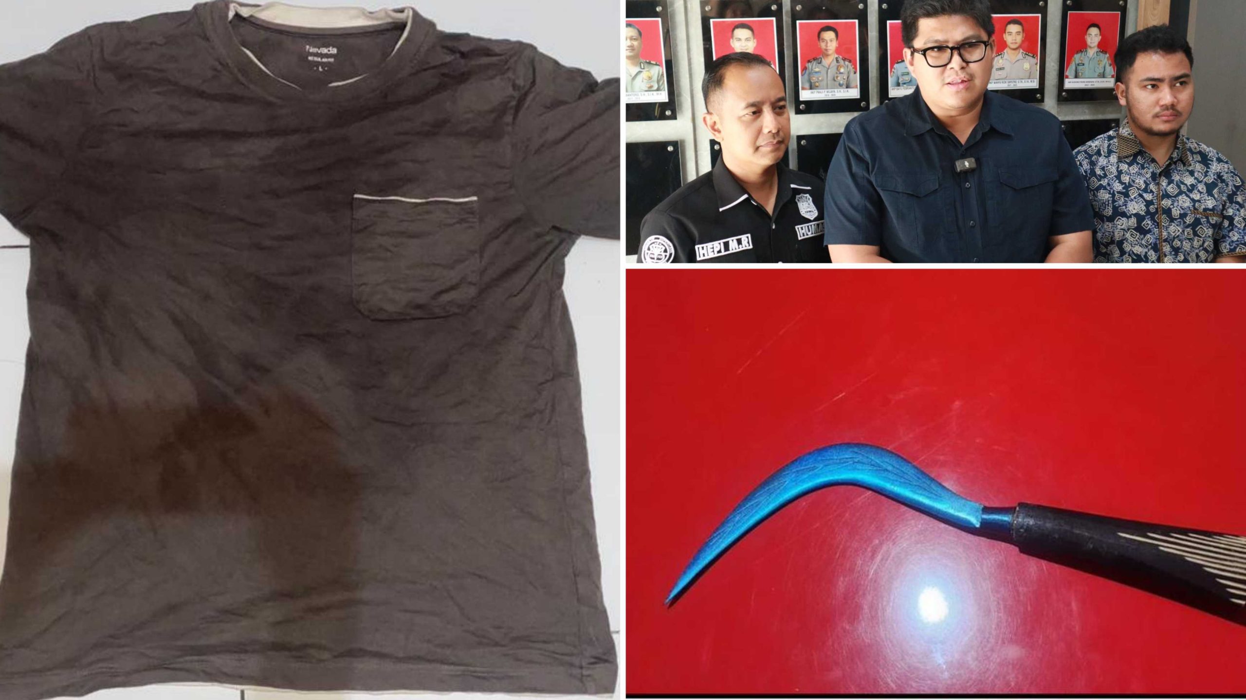 Satreskrim Polres Gresik Ringkus Pelaku Pembacokan, Jejak Pelarian Berakhir di Malang