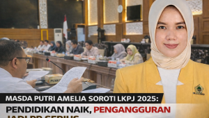 DPRD Kota Probolinggo Masda Putri Amelia Soroti LKPJ 2025 “Pendidikan Naik, Pengangguran Jadi PR Serius”