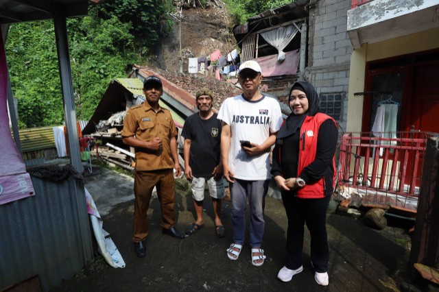 Longsor Cikendi Rusak Rumah Warga, DPRD Bandung Minta Penanganan Cepa