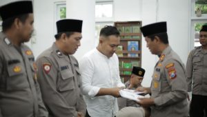 Polres Sampang Gelar Doa Bersama Lepas 5 Personel Calon Jamaah Haji Menuju Tanah Suci