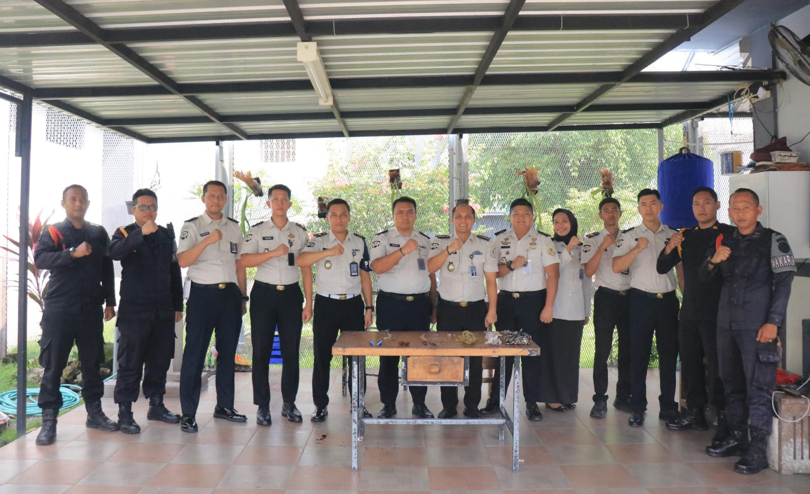 Perkuat Tugas dan Fungsi Pengamanan, Lapas Pemuda Madiun Ikuti Rapat Koordinasi Kanwil Ditjenpas Jatim