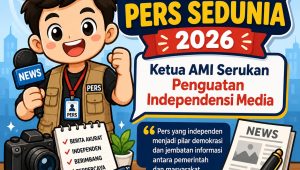 Hari Kebebasan Pers Sedunia 2026: AMI Serukan Penguatan Independensi Media Sebagai Pilar Demokrasi