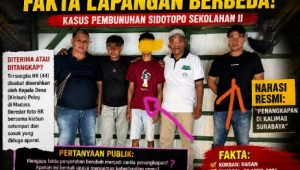 Fakta Atau Pencitraan? Publik Soroti Klaim Penangkapan Kasus Pembunuhan di Sidotopo