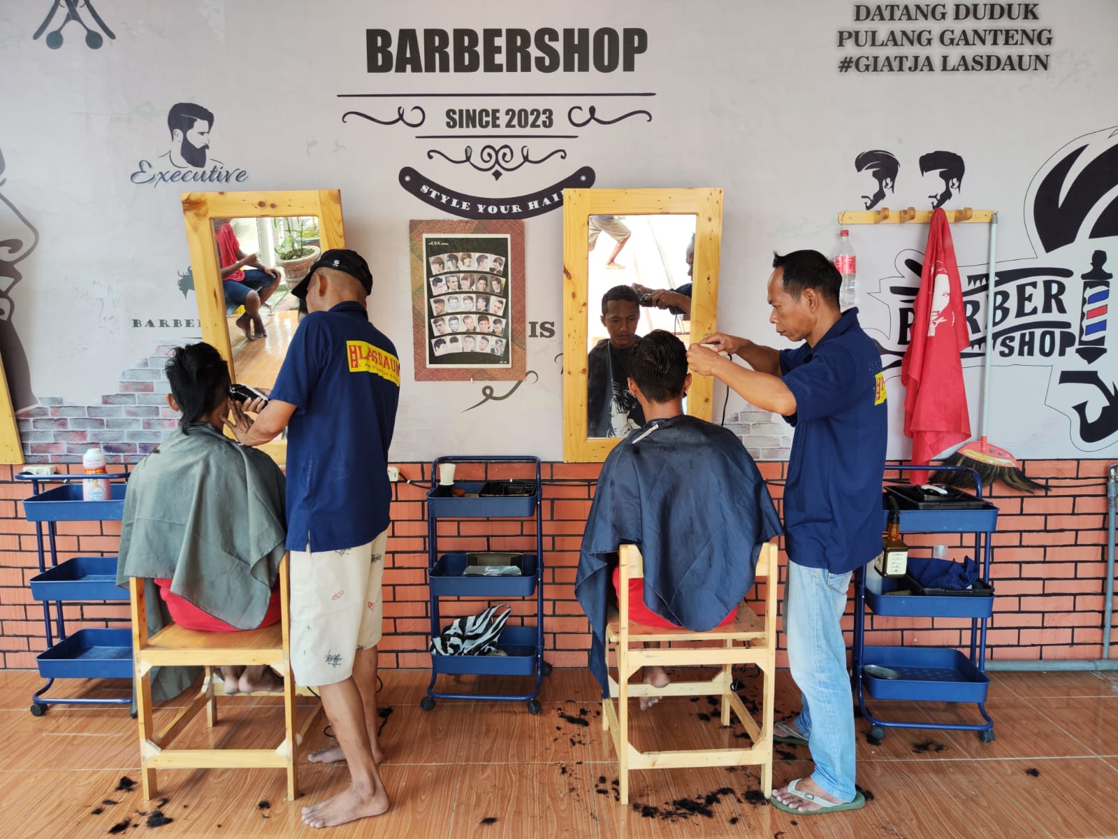 Tampil Rapi, Siap Mandiri: Barbershop Lapas Madiun Jadi Sarana Pembinaan Unggulan