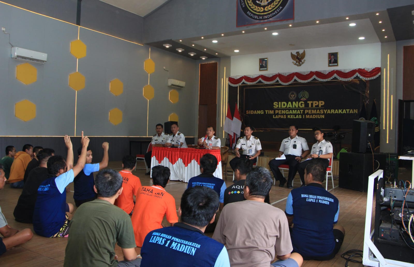 Asesmen Warga Binaan Mapenaling, Jajaran Pembinaan dan Pengamanan Lapas I Madiun Lakukan Pendampingan Intensif Kepada Warga Binaan Mapenaling
