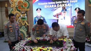 Kapolda Bali Resmikan Gedung “Bhara Daksa” Polres Gianyar Sebagai Penguatan Pelayanan Presisi
