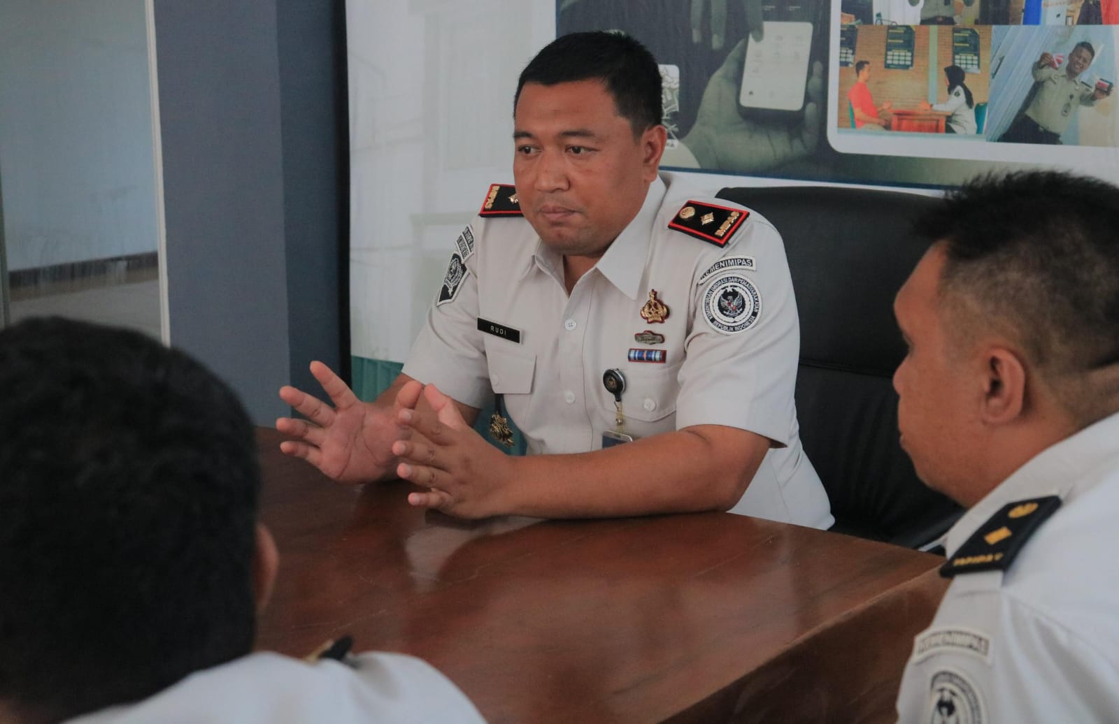 Dorong Kerja Efektif, Kalapas Pemuda Madiun Pimpin Rapat Internal bersama Pejabat Struktural