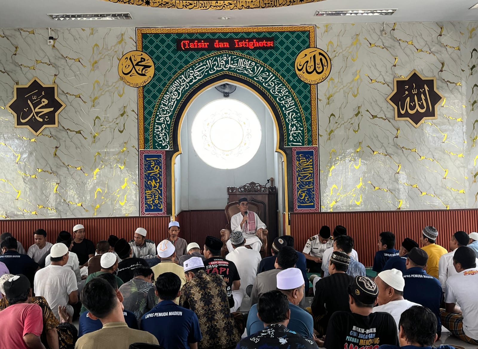 Ratusan Warga Binaan Lapas Pemuda Madiun Ikuti Ceramah Keagamaan Islam, Perkuat Pembinaan Mental dan Spiritual