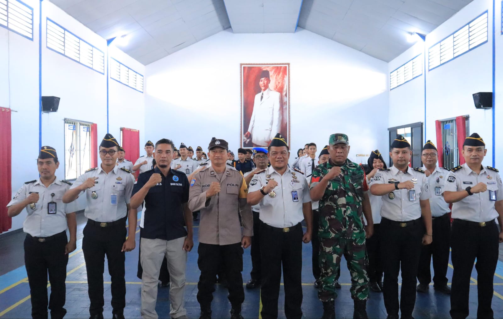Puncak Hari Bakti Pemasyarakatan ke-62, Lapas Blitar Ikuti Upacara Nasional dan Gelar Tasyakuran
