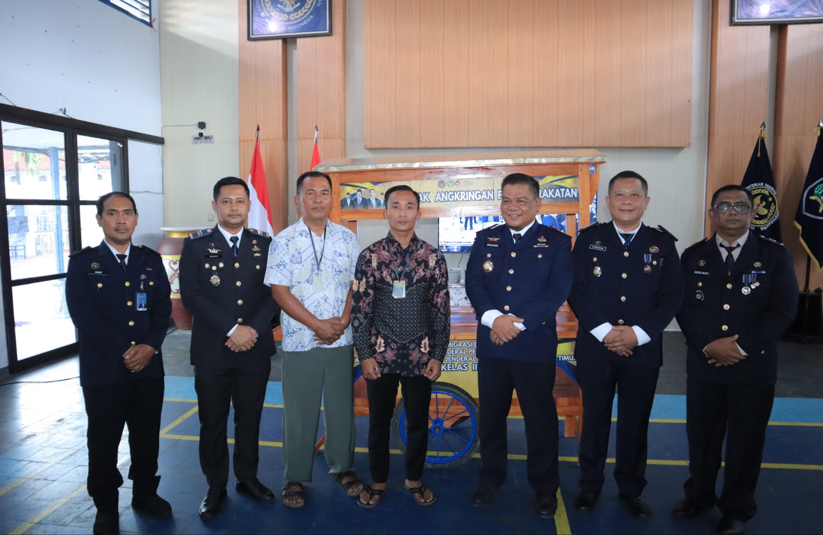 Puncak Hari Bakti Pemasyarakatan ke-62, Lapas Blitar Ikuti Upacara Nasional dan Gelar Tasyakuran