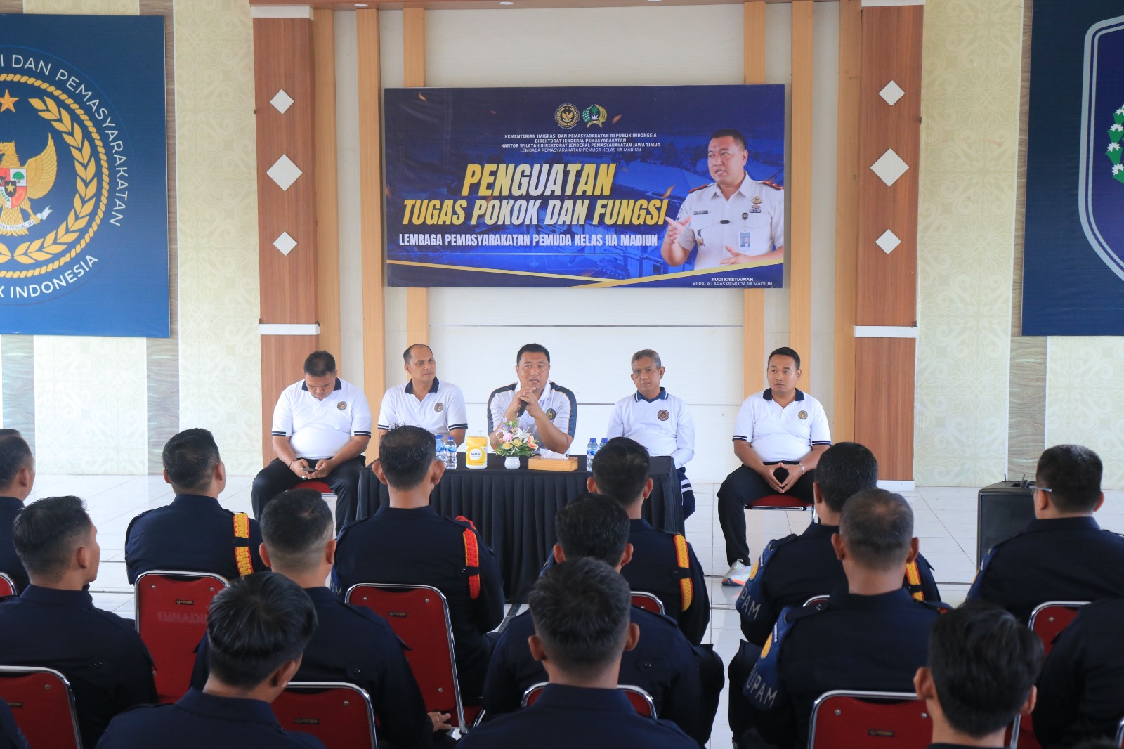 Penguatan Tupoksi Pengamanan, Kalapas Tekankan Integritas dan Perubahan Pola Pikir Petugas