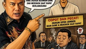 AMI Desak Prabowo Copot Oknum Anggota DPRD Jember yang Viral Main Game dan Merokok Saat Rapat