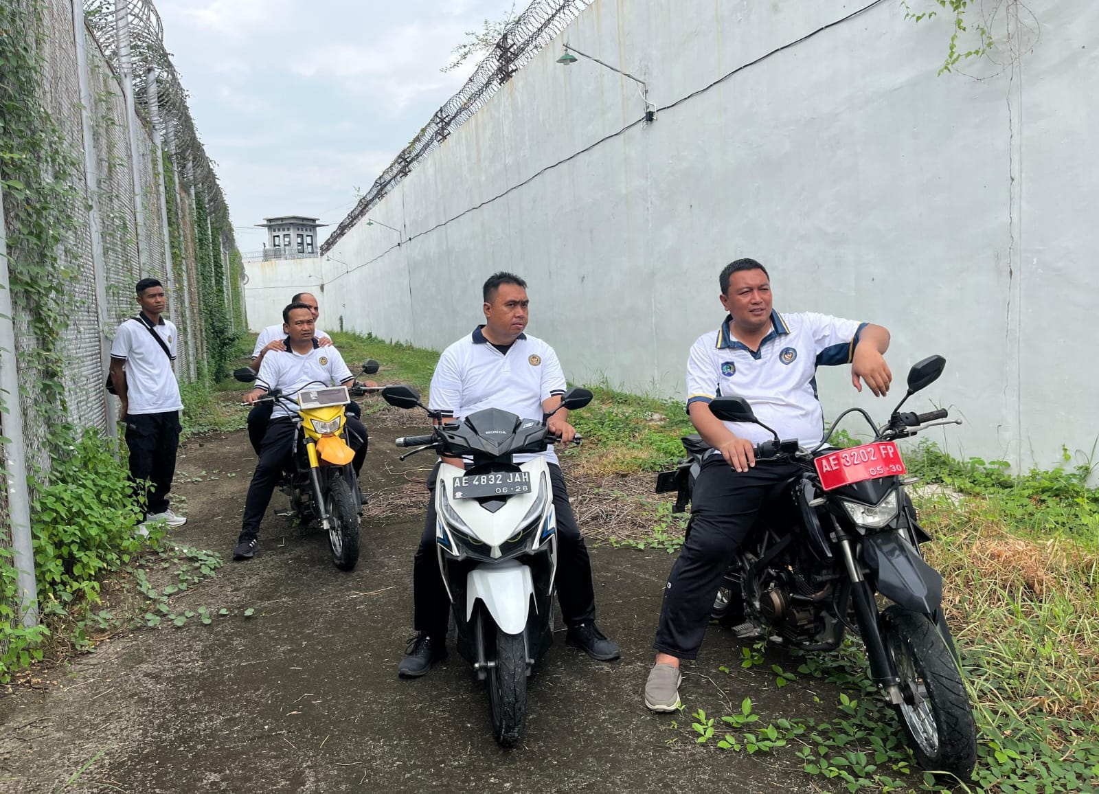 Deteksi Dini Gangguan Kamtib, Kalapas Pemuda Madiun Terjun Langsung Trolling Area Dalam Lapas dan Brandgang Besar